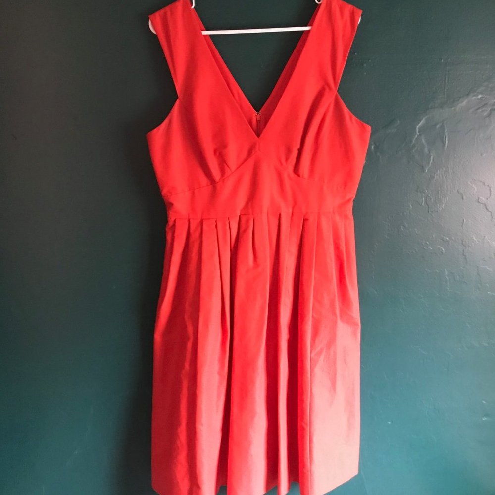 GORGEOUS J. Crew red dress